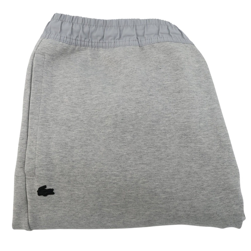 Lacoste Men's Gray Fleece Sweatpants Joggers Size XXL - No Drawstring